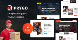 Prygo – Transport & Logistics HTML5 Template by Dreamit-Solution