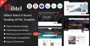 Hibtel - Resort & Hotel Booking Html Template by Angfuz_Soft