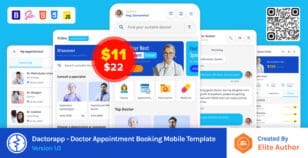 Dactorapp - Doctor Appointment Booking Mobile Template by askbootstrap