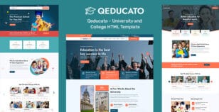 Qeducato - University and College HTML Template by zcubedesign