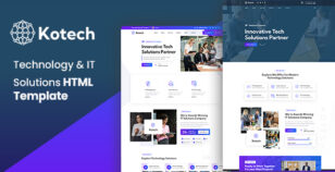 Kotech - Technology & IT Solutions HTML Template by ThemeMascot