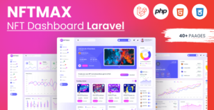 Nftmax - Bootstrap 5 laravel Admin Templates by QuomodoTheme