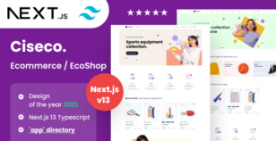 Ciseco - Shop & eCommerce NextJs Template by ChisNghiax