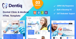 Dentiq | Dental & Medical HTML Template by themesion