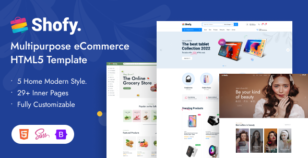 Shofy - Multipurpose eCommerce HTML Template by Theme_Pure