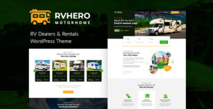 Rvhero - RV rental HTML Template by Templines