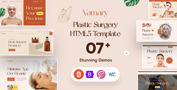 Vamary - Plastic Surgery HTML5 Template by Theme_Pure