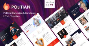 Politian - Political Campaign HTML5 Template by wpoceans