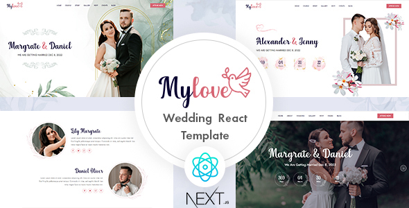 Mylove - Wedding Next Js Template by wpoceans
