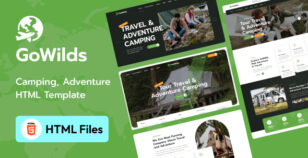 Gowilds - Travel & Tour Booking HTML Template by Webtend