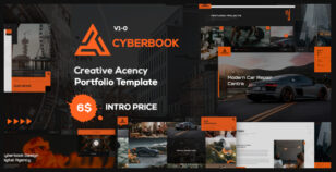 Cyberbook - Creative Agency / Personal   Portfolio Template by kwst