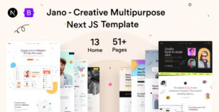 Jano - Creative Multipurpose NextJs Template by ib-themes