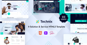 Technix - Technology & IT Solutions HTML Template by Theme_Pure