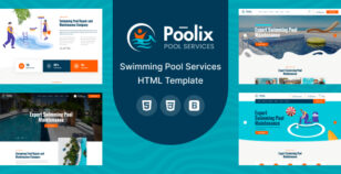 Poolix - Pool Cleaning & Renovation HTML Template by TonaTheme
