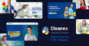 Cleanex - Cleaning Service HTML Template by DesignArc
