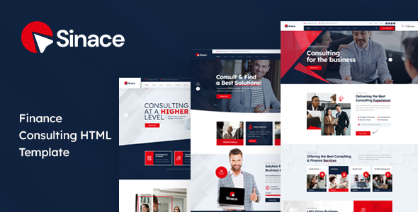 Sinace - Finance Consulting HTML Template by udayraj