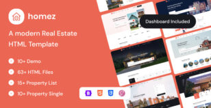 Homez - Real Estate HTML Template by CreativeLayers