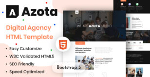 Digital Agency HTML Template - Azota by The_Krishna