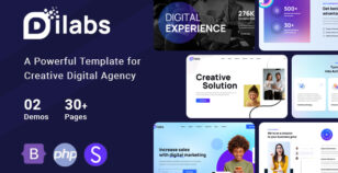 Dilabs - Creative Digital Agency Template by validthemes