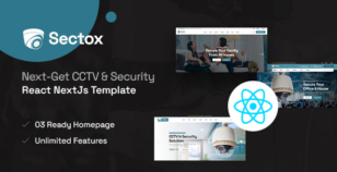 Sectox - CCTV & Security React Next js Template by Theme_Pure