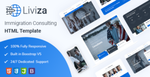 Liviza | Immigration Consulting HTML Template by themeStek