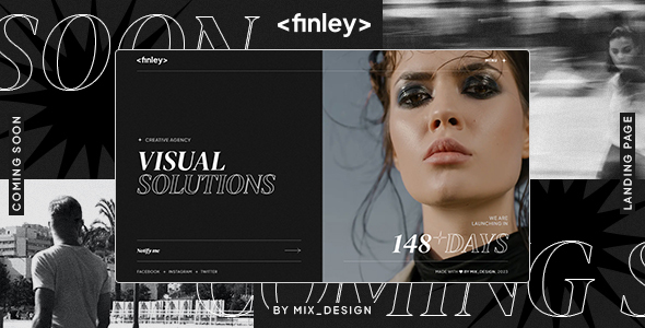 Finley - Coming Soon and Portfolio Template by mix_design