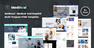 Medinosi – Health & Medical HTML5 Template by ordainIT