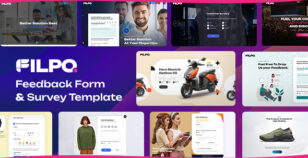 Filpo - Feedback Form & Survey Template by UserThemes