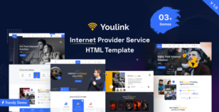 Youlink - Broadband & Internet Services HTML5 Template by Theme_Pure