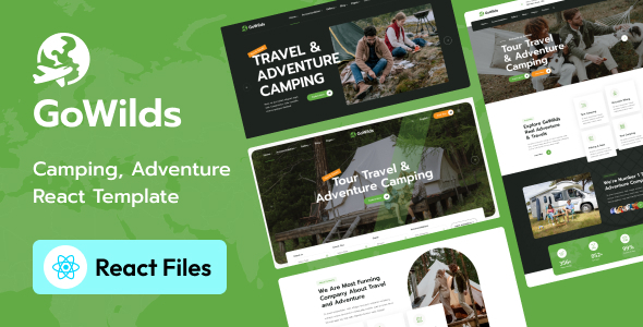 Gowilds - Travel & Tour Booking React NextJs Template by Webtend