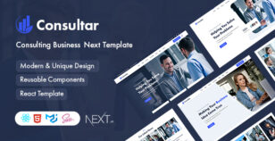 Consultar - Consulting Business Next Js Template by wpoceans