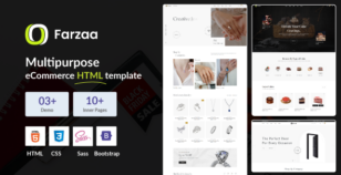 Farzaa - Multipurpose eCommerce HTML Template by Codebasket