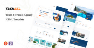 Trekee-Tours & Travels Agency HTML Template by cmshaper