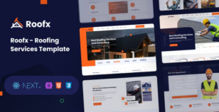 Roofx - Roofing Services NextJS Template by alithemes