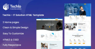 Techlo - It Solutions HTML Template by templatebucket