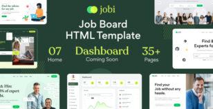 Jobi - Responsive Job Board HTML Template by CreativeGigs