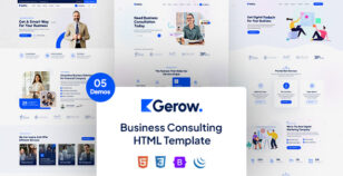 Gerow - Business Consulting HTML Template by themeadapt