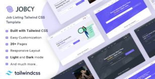Jobcy - Tailwind CSS Job Listing & Job Board Template by themesdesign