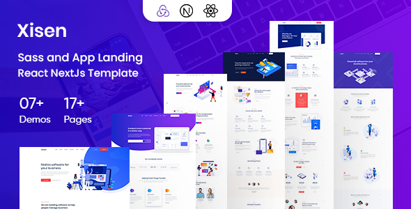 Xisen - Creative React Nextjs Template for Saas, Startup & Agency by Theme_Pure