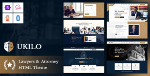 Ukilo - Lawyers And Attorney HTML5 Template by LabArtisan
