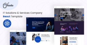 Itodo - IT Solutions & Services Company React Template by 7xtheme
