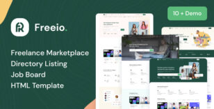 Freeio - Freelance Services Marketplace & Job Board HTML Template by CreativeLayers