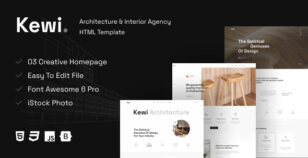 Kewi - Architecture & Interior Agency Template by Theme-Downloaded