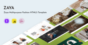 Zaya - Multipurpose Fashion HTML5 Template by BootXperts