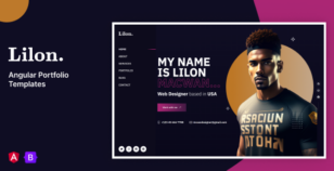 Lilon – Angular Personal Portfolio Template by design-alchemy