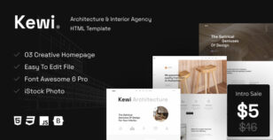 Kewi - Architecture & Interior Agency HTML Template by Theme-Downloaded