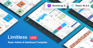 Limitless - React Admin & Dashboard Template by Themesbrand