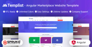 Templist - Digital Marketplace Angular Template by SPRUKO