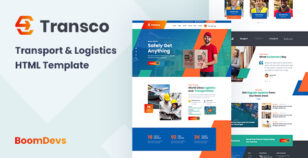 Transco - Transport and Logistic HTML5 Template by BoomDevs