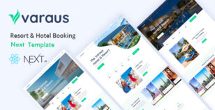 Varaus - Hotel Booking Next Js Template by wpoceans
